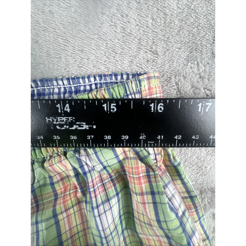 Vintage J. Crew Shorts Plaid Oarsman Chino Size Large‎ Pockets Preppy  Men's - Picture 7 of 11